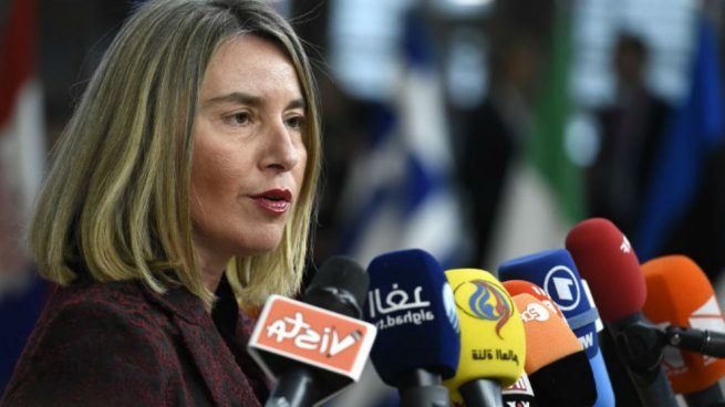 Federica Mogherini,  Alta Representante de Política Exterior y de Seguridad Común de la UE. Foto: AFP