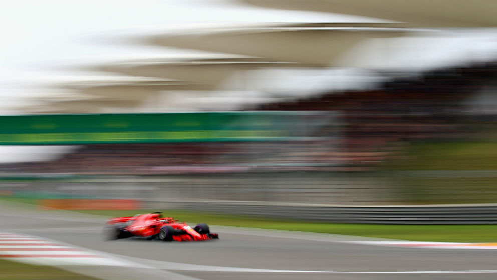 Vettel logró la pole en el GP China de Fórmula 1. (Getty)