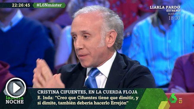 Inda: «Con el mismo rasero también deben dimitir Errejón, Espiblack, Echenique o Franco Pardo» ?>