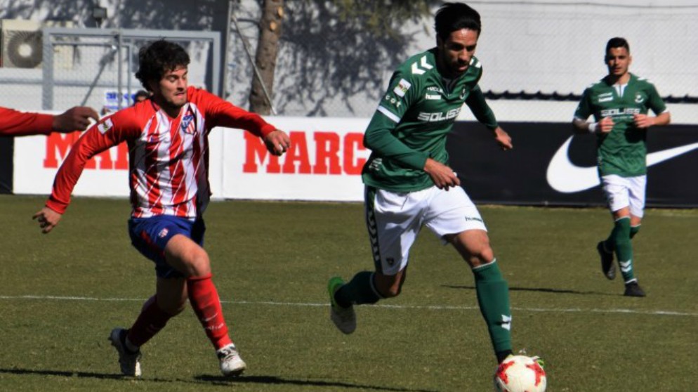 Lassad, en un partido con el Toledo.