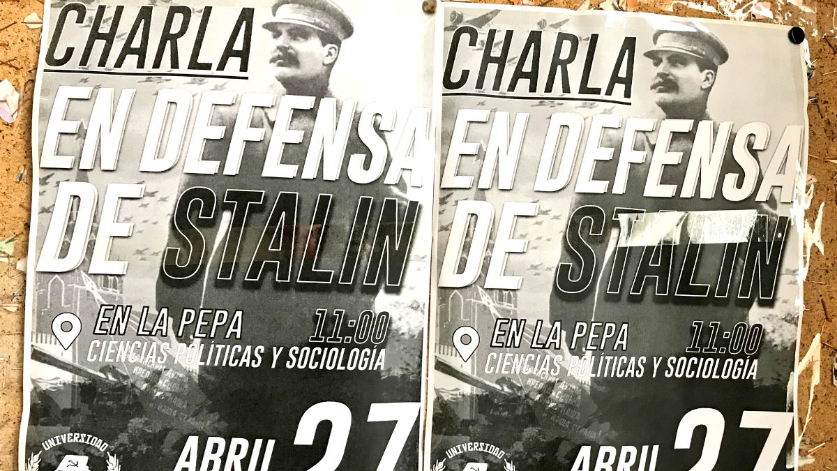 El cartel que anuncia el acto convocado para el próximo 27 de abril en la Universidad de Granada.