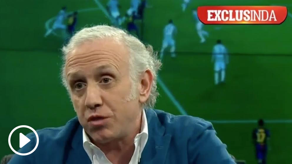 Eduardo Inda, en El Chiringuito.