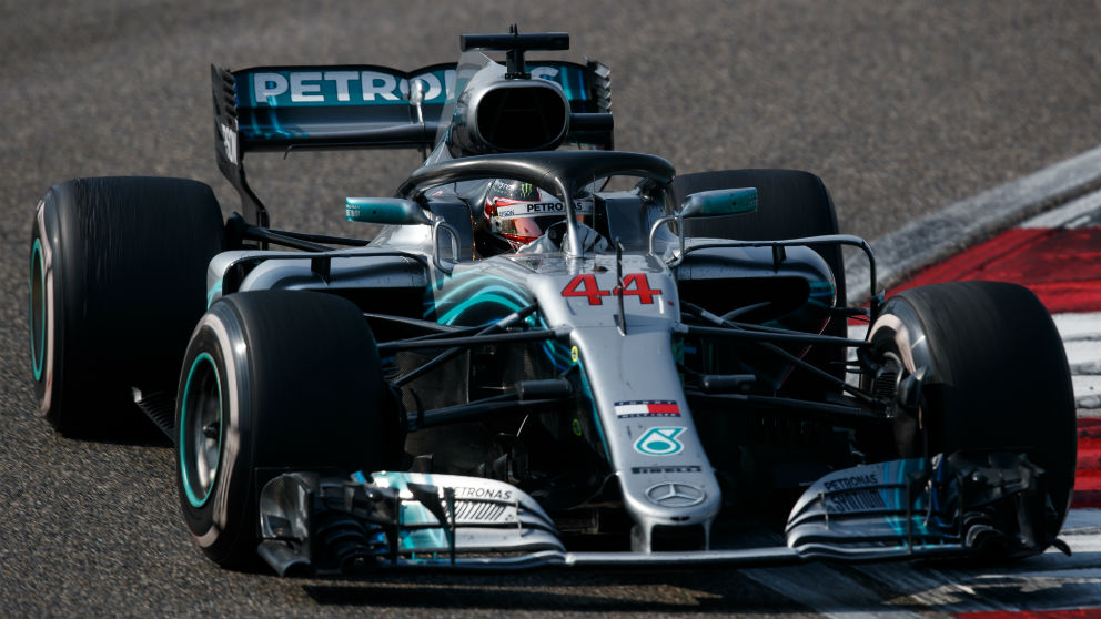 Lewis Hamilton, durante el GP China de Fórmula 1. | Mercedes | F1 2018. (Getty)