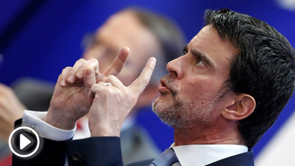 El ex primer ministro francés, Manuel Valls, en el Foro Líderes. (EFE)