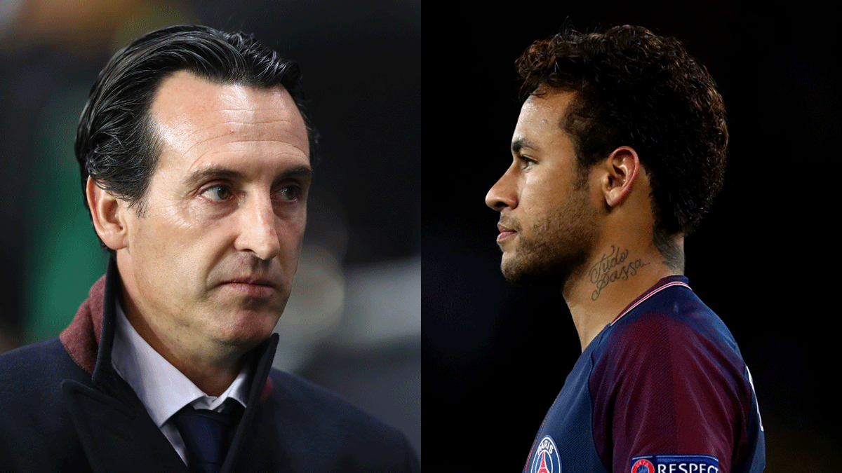 Unai-Emery-confiesa-que-hace-dos-semanas-que-no-habla-con-Neymar (Getty)
