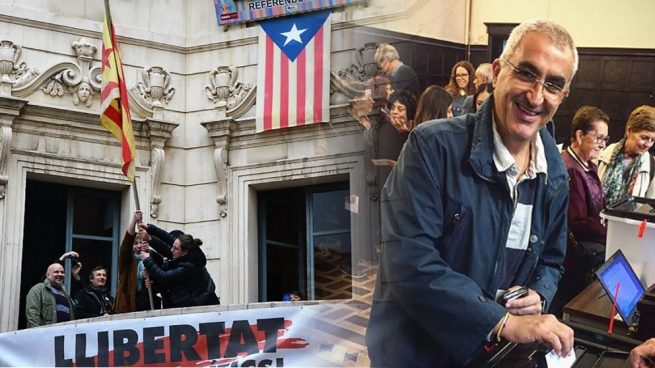 Juli Gendrau, nuevo Jefe de Bomberos de Cataluña votando el 1-O (Foto:Instagram)