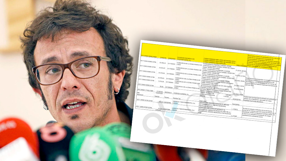 José María Gónzalez ‘Kichi’, alcalde de Cádiz.