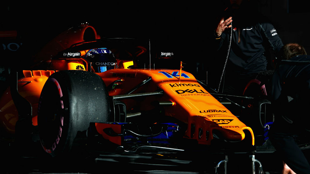McLaren está firmando un inicio de temporada bastante discreto también en lo que a las paradas en boxes se refiere. En China, la de Alonso fue la más lenta de todas en las que no hubo que cambiar más que los neumáticos. (getty)
