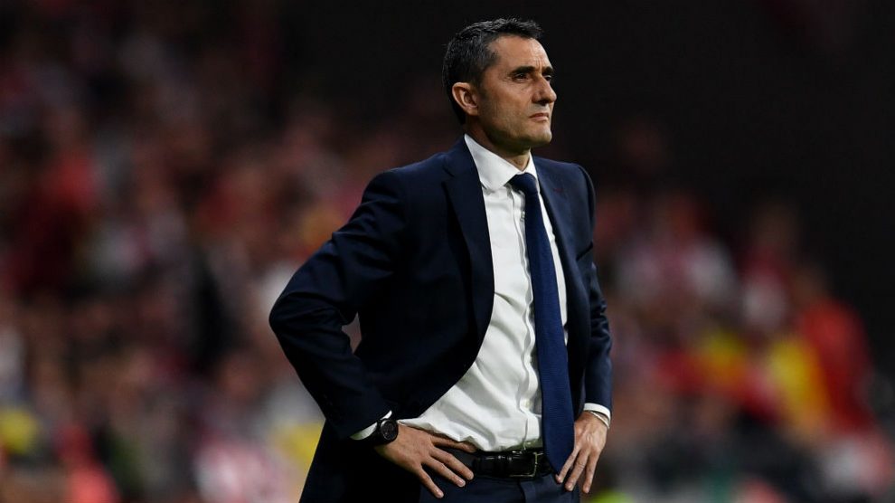 Valverde durante la final de la Copa del Rey. (Getty)