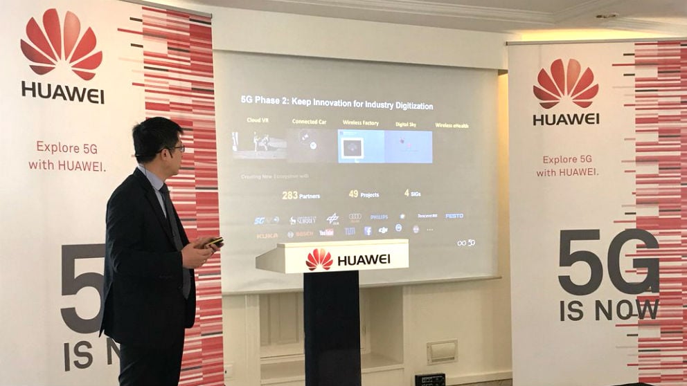 El consejero delegado de Huawei España, Tony Jin Yong.