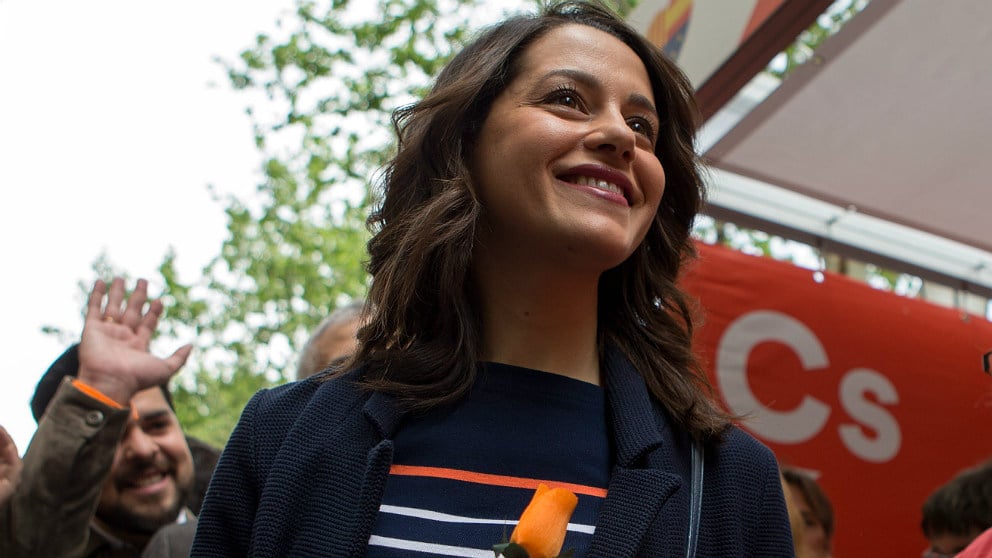 La líder de Ciudadanos en Cataluña, Inés Arrimadas. (EFE)