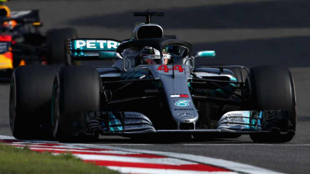 Lewis Hamilton ha reconocido que, a día de hoy, Mercedes es el segundo o tercer mejor equipo de la parrilla actual de la Fórmula 1. (Getty)