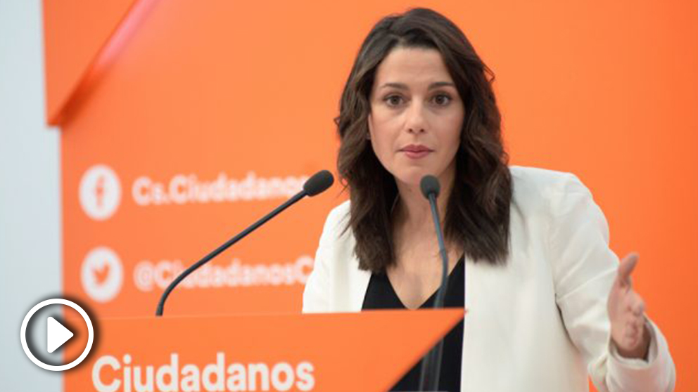 Inés Arrimadas, portavoz de Ciudadanos y líder del partido en Cataluña. (Foto: EFE)