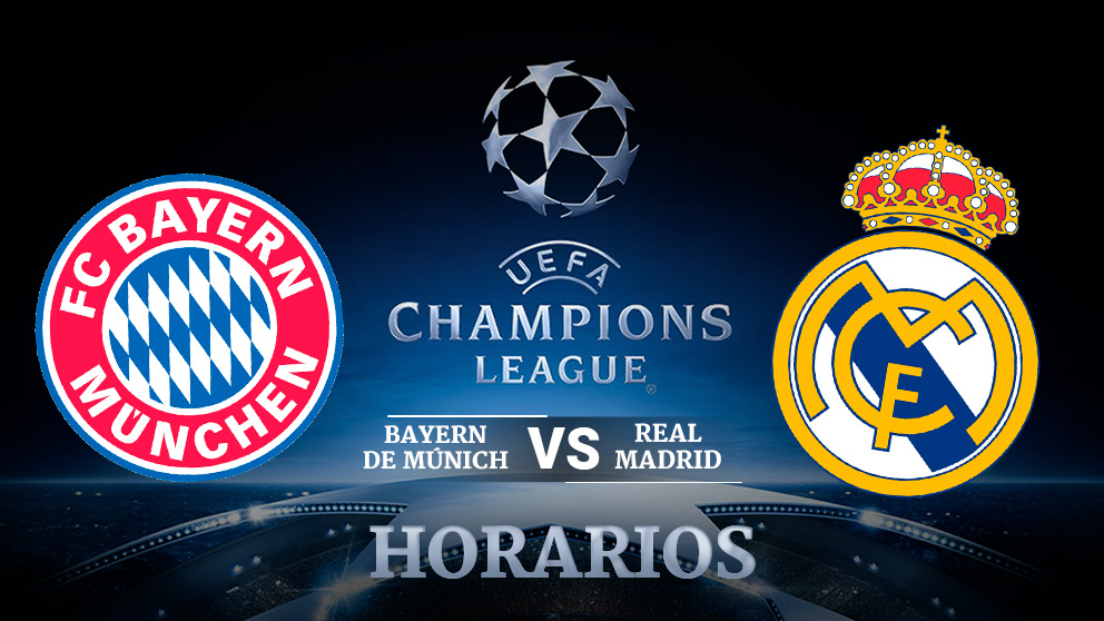 Bayern Múnich Real Madrid Horario y ver por TV la semifinal de