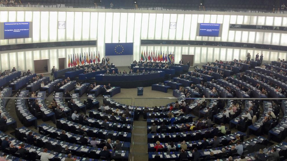 Plenario del Parlamento Europeo, en Estrasburgo. (ADP)