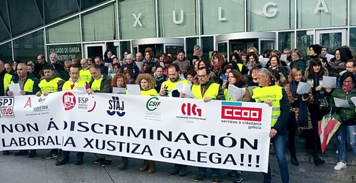 Justicia gallega en huelga