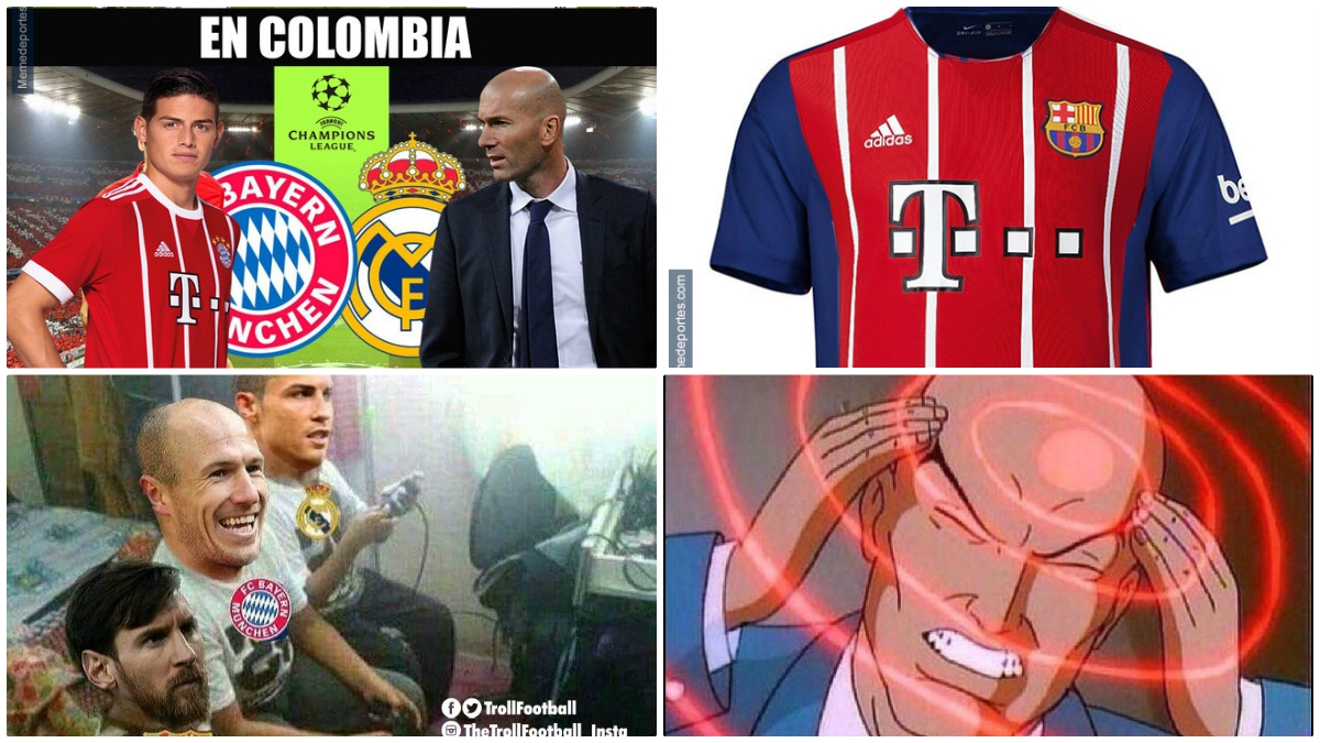 Los mejores memes del Bayern – Real Madrid. (memedeportes y Troll Football)
