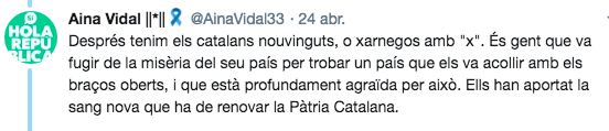 El Apartheid de los CDR: catalanes «de pura cepa», «recién llegados», «colonos» y «botiflers»