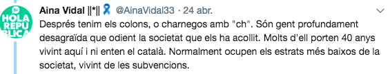 El Apartheid de los CDR: catalanes «de pura cepa», «recién llegados», «colonos» y «botiflers»