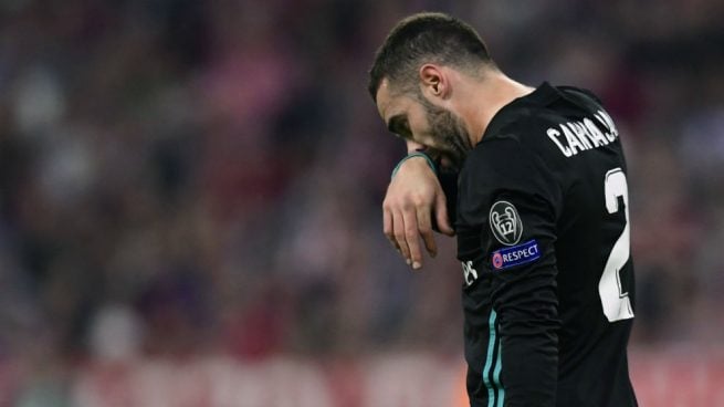 Carvajal: «Espero que la lesión sea el menor tiempo posible»