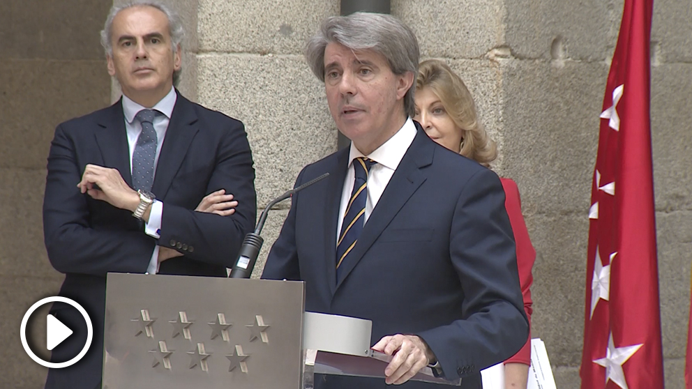 Ángel Garrido, portavoz del Gobierno de la Comunidad de Madrid. (Foto: EFE)