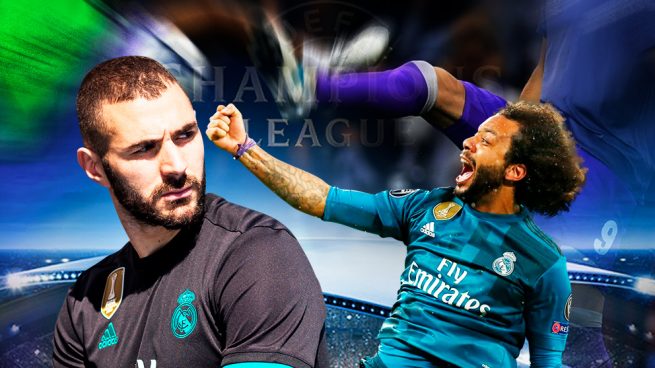 Marcelo humilla a Benzema en la Champions