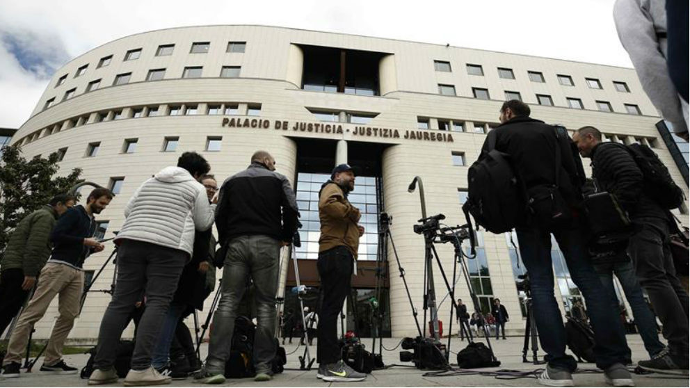 Palacio de Justicia de Pamplona, donde se ha juzgado a los miembros de ‘La Manada’. Foto: EFE | Sentencia La Manada.
