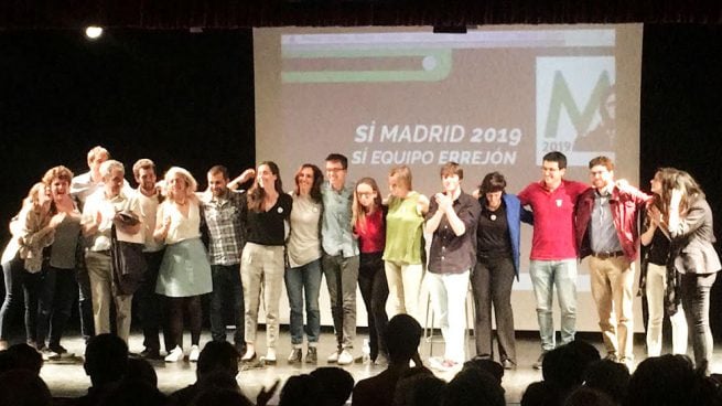 Errejón en su primer acto de campaña (Foto: Julia Escobar)