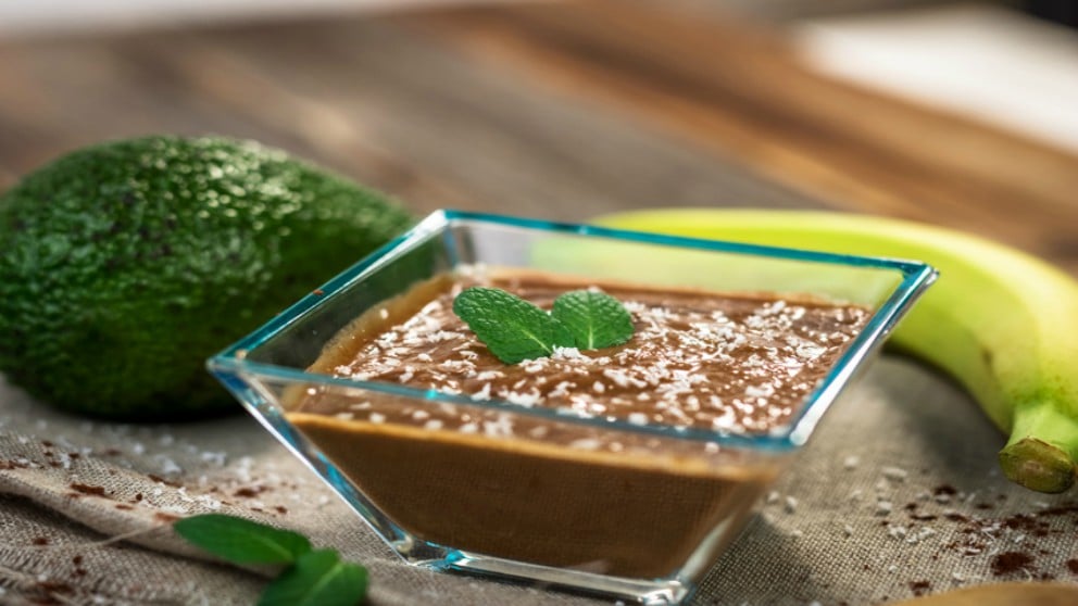 Receta de pudding vegano de chocolate fácil de preparar