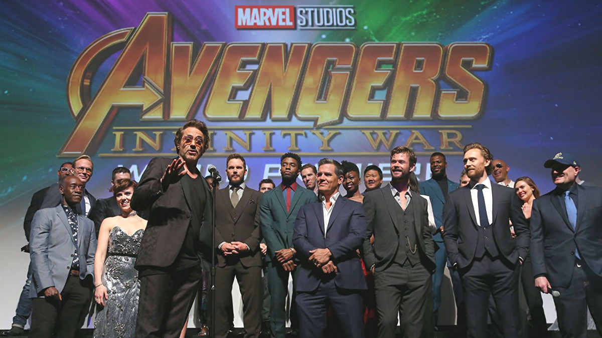 Elenco de actores de Vengadores Infinity War (Foto: Imdb).