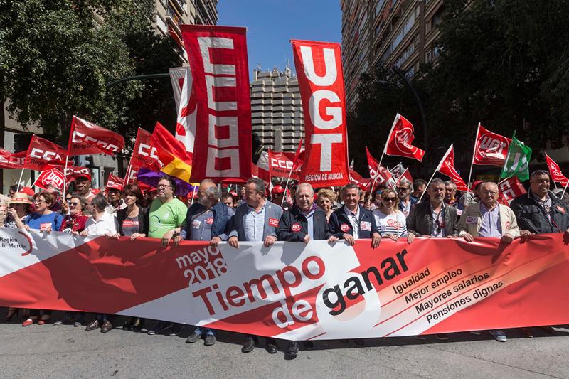 Manifestación de 1 mayo en Madrid