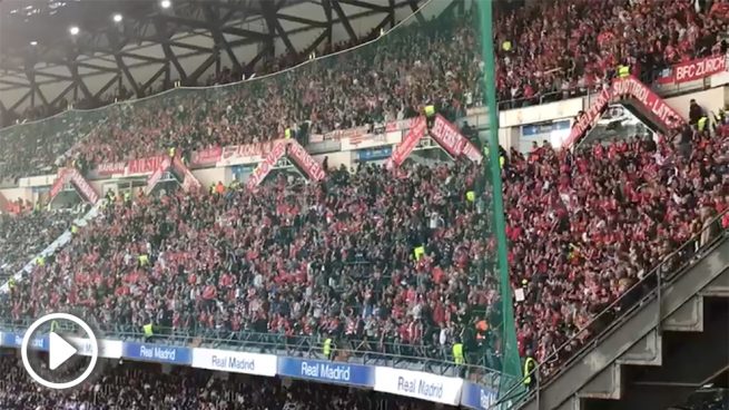 Los aficionados del Bayern enloquecieron con el gol de Kimmich ?>
