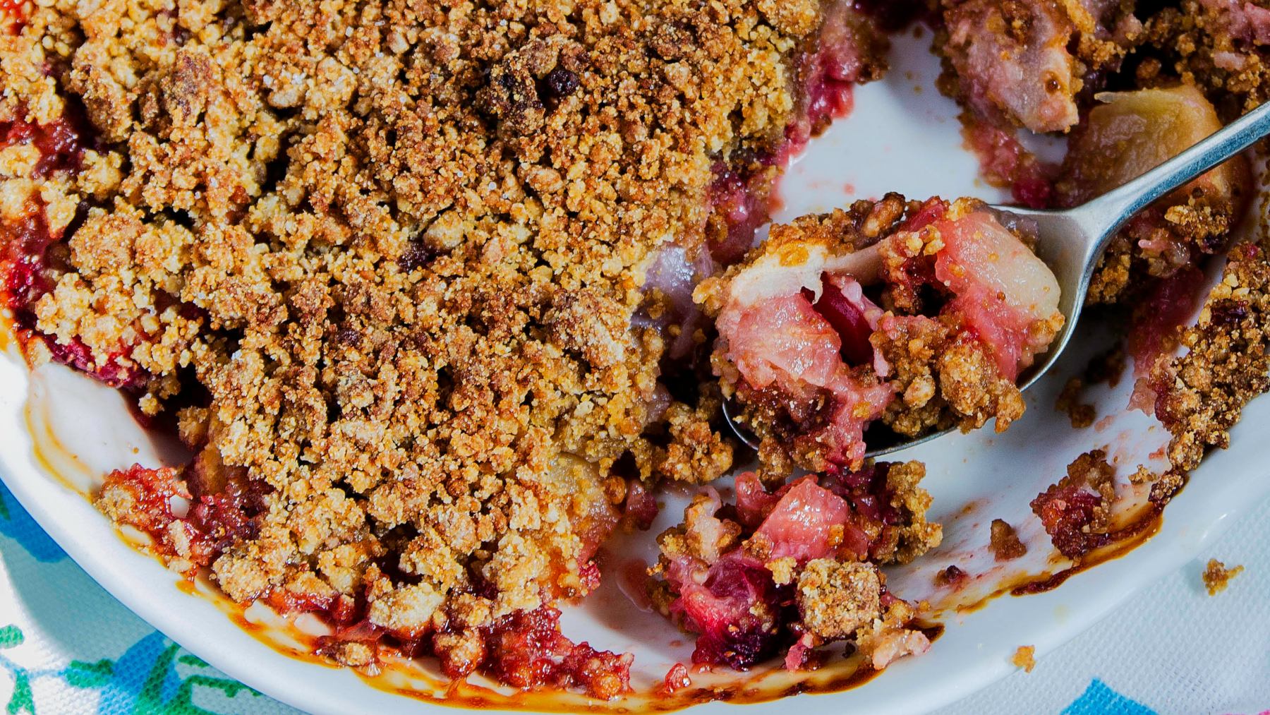 Crumble de fresas