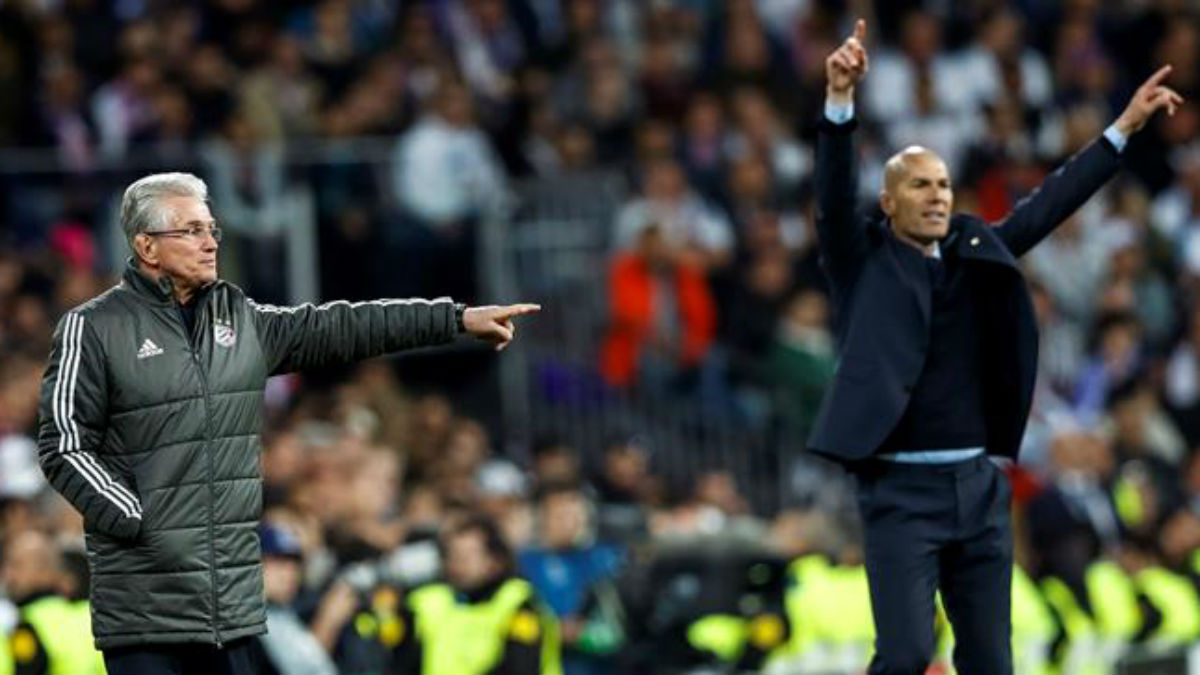 Jupp Heynckes y Zinedine Zidane protagonizaron una preciosa batalla táctica (EFE).