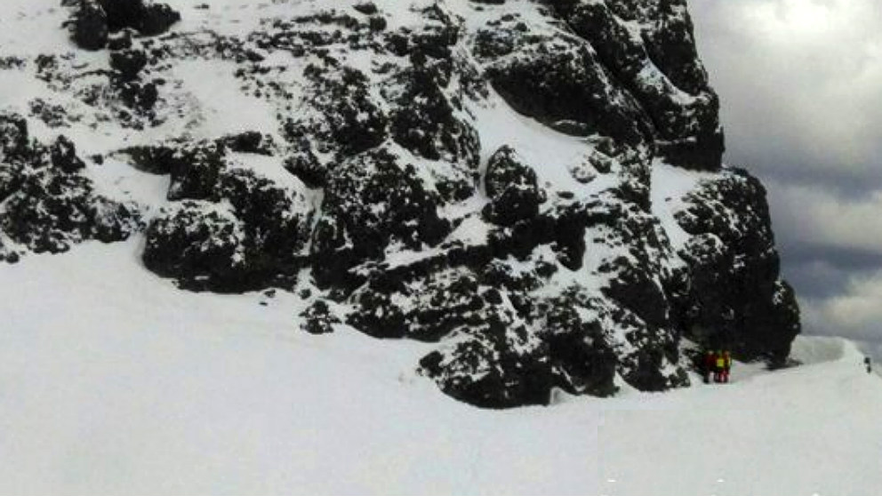 Tres montañeros rescatados en el Pico Curavacas, Palencia.