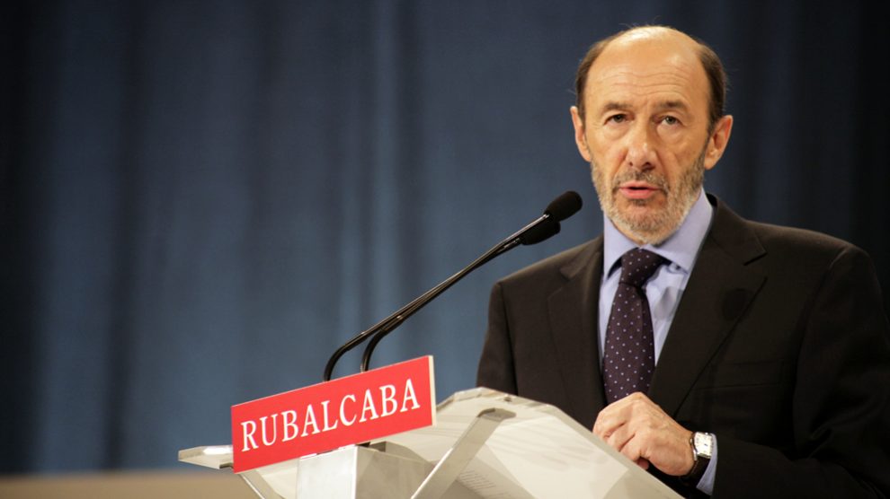 Alfredo Pérez Rubalcaba. (Foto: PSOE)