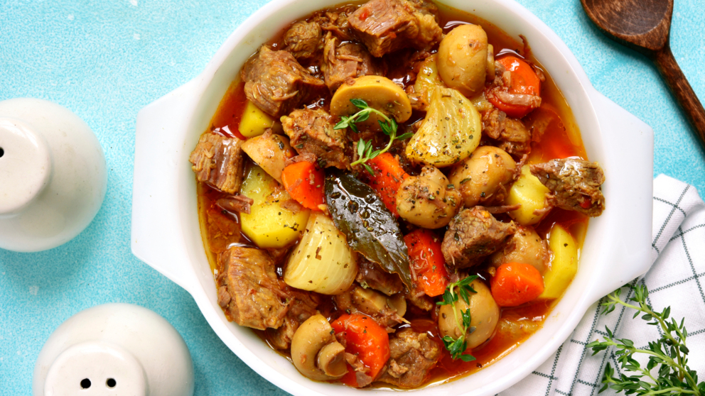 Receta de Ternera a la campesina fácil de preparar