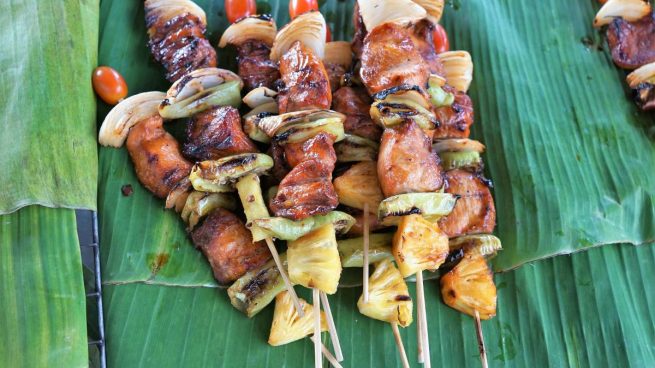 Brocheta saludable