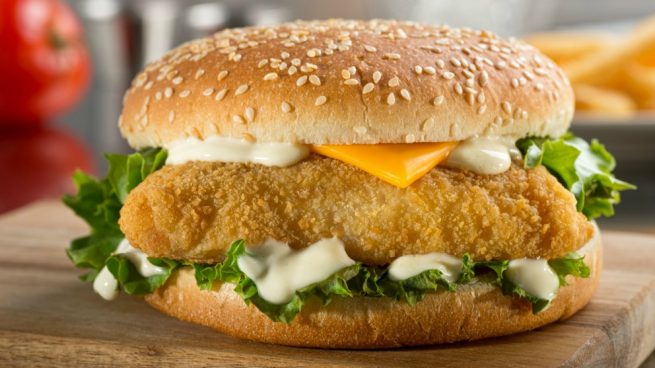 hamburguesa de merluza