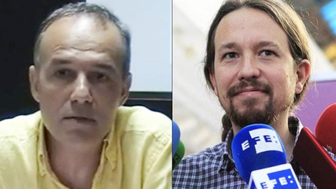 El líder de los profesores que acosaron a hijos de guardias civiles pidió el voto para Iglesias