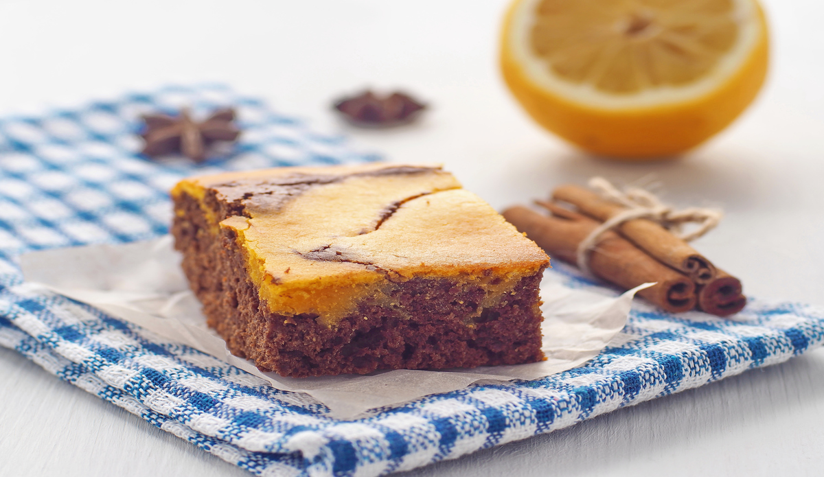 Receta de Brownie de canela esponjoso fácil de preparar