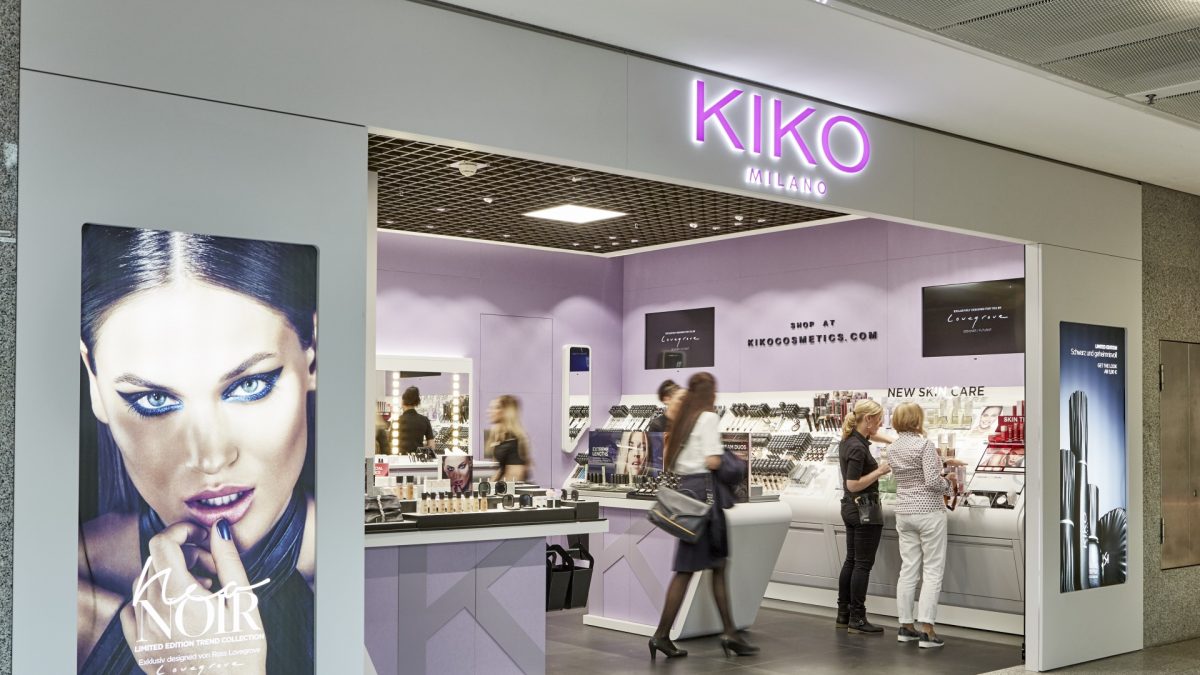 Una de las tiendas de Kiko Milano (Foto. Kiko Milano)