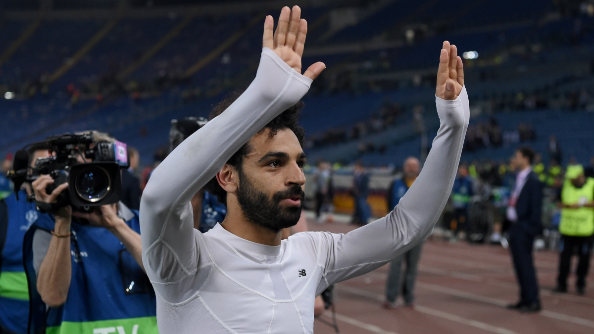 Salah pide perdón a los aficionados de la Roma tras la eliminación. (AFP)