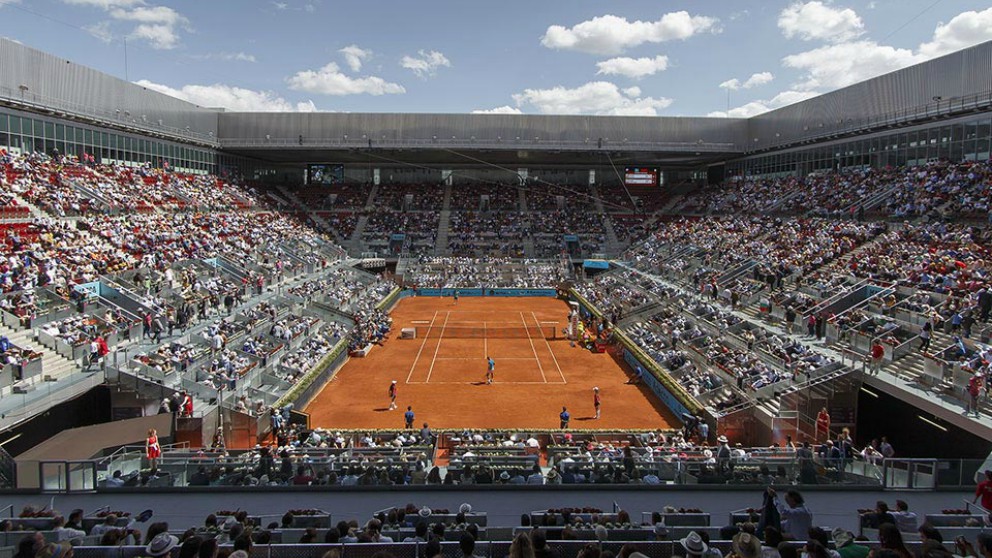 La pista central de la Caja Mágica | Mutua Madrid Open