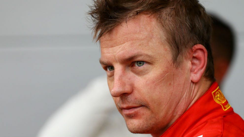Kimi Raikkonen, en su época en Ferrari. (Getty)