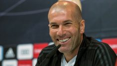 Zidane, en rueda de prensa (EFE).