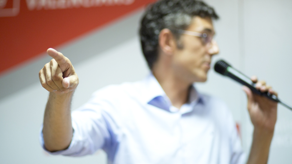 Eduardo Madina, exdiputado del PSOE. (Foto:  AFP)
