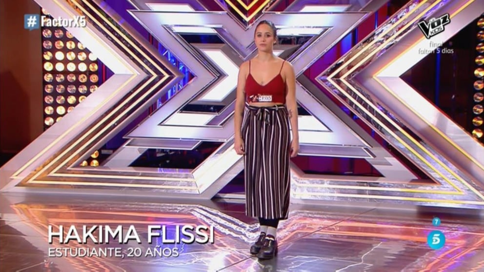 Hakina Flissi ha enamorado al jurado de ‘Factor X’