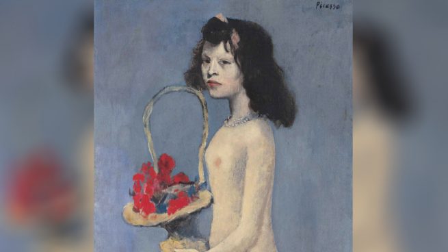 'La fillette à la corbeille fleurie', de Pablo Picasso
