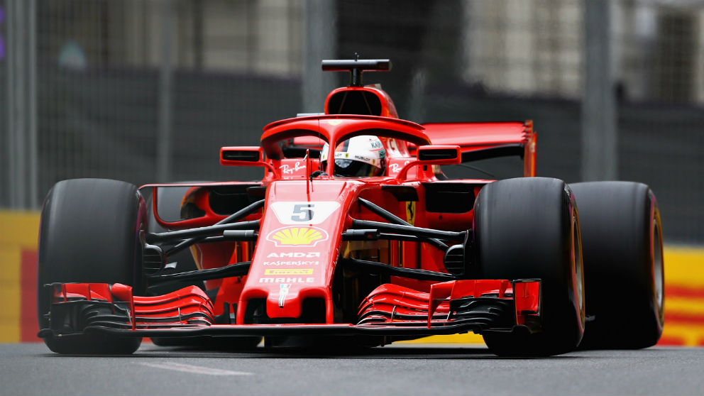Según una leyenda como Alain Prost, la gran mejora de Ferrari este año viene de parte de la unidad de potencia, y no del chasis. (getty)